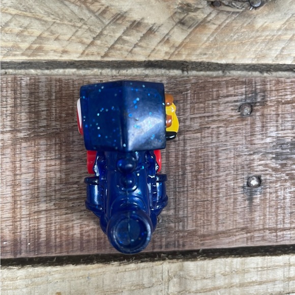 McDonald's Back To The Future Einstein's Traveling Train 1991 Blue Dog Car Toy - Picture 6 of 7